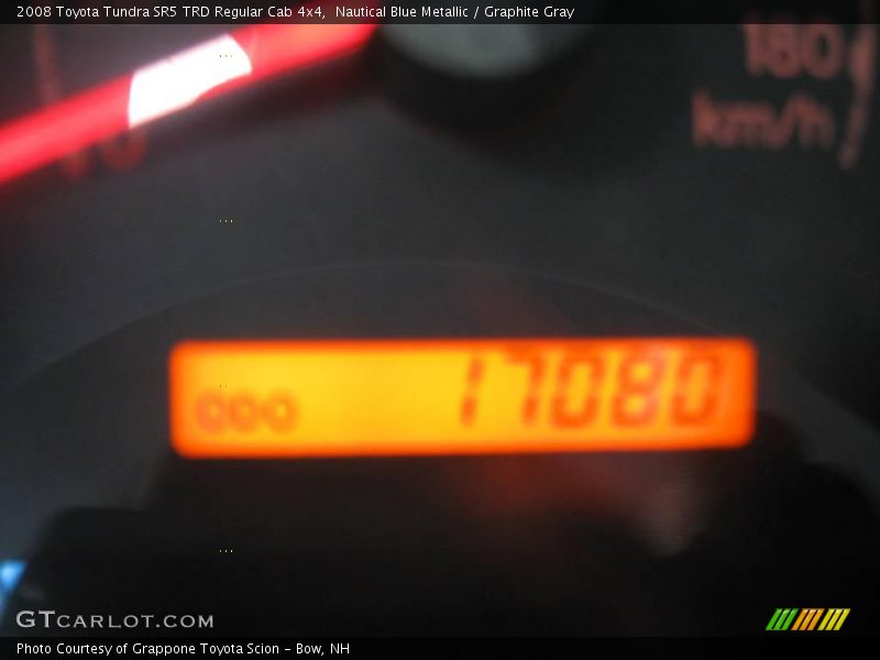 Nautical Blue Metallic / Graphite Gray 2008 Toyota Tundra SR5 TRD Regular Cab 4x4