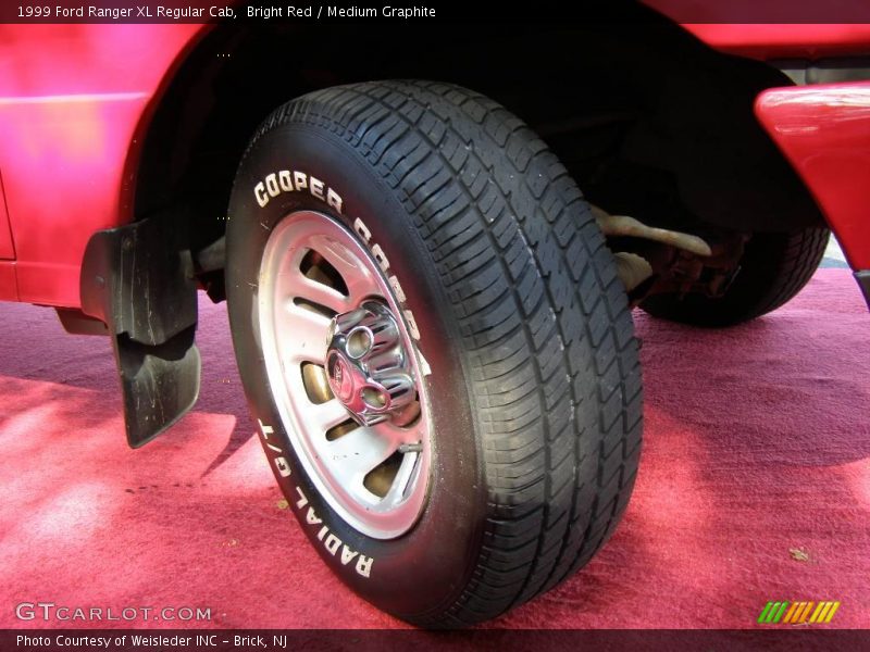 Bright Red / Medium Graphite 1999 Ford Ranger XL Regular Cab