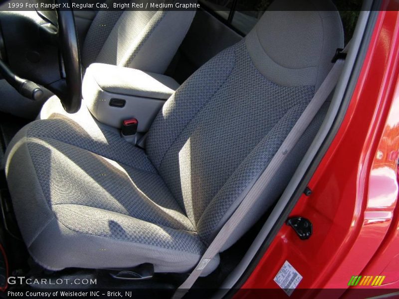 Bright Red / Medium Graphite 1999 Ford Ranger XL Regular Cab