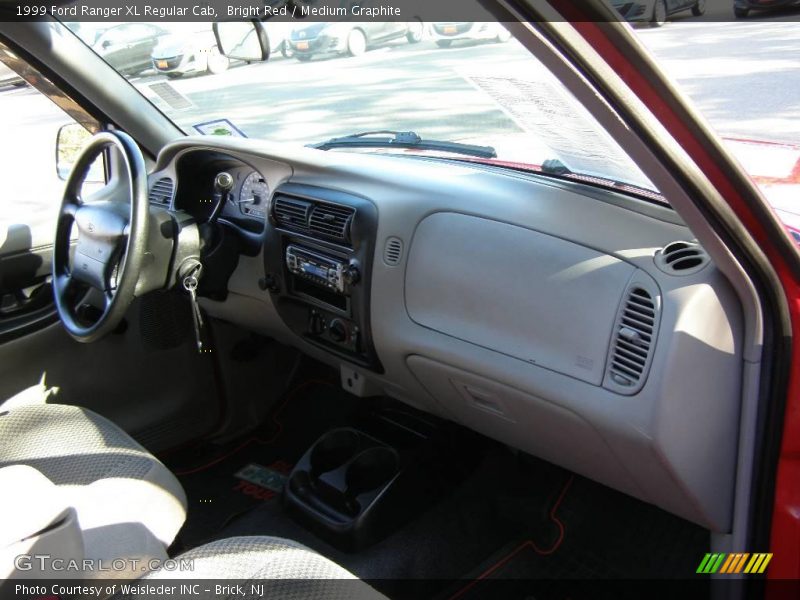 Bright Red / Medium Graphite 1999 Ford Ranger XL Regular Cab