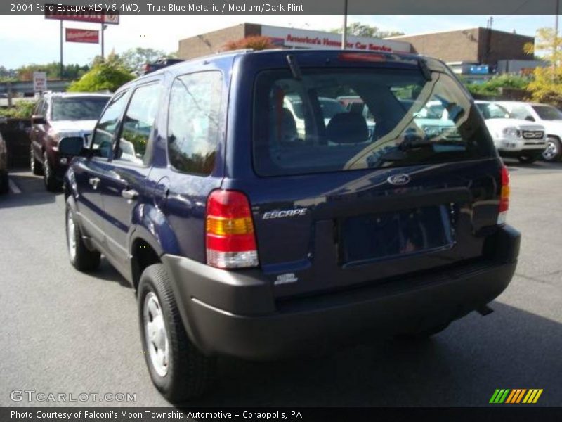 True Blue Metallic / Medium/Dark Flint 2004 Ford Escape XLS V6 4WD