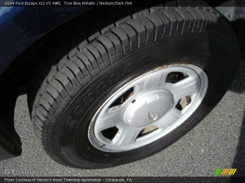 True Blue Metallic / Medium/Dark Flint 2004 Ford Escape XLS V6 4WD