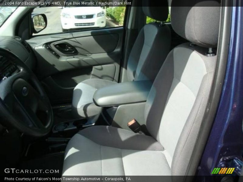 True Blue Metallic / Medium/Dark Flint 2004 Ford Escape XLS V6 4WD