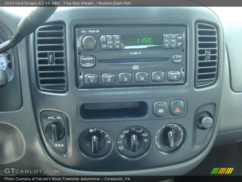 True Blue Metallic / Medium/Dark Flint 2004 Ford Escape XLS V6 4WD