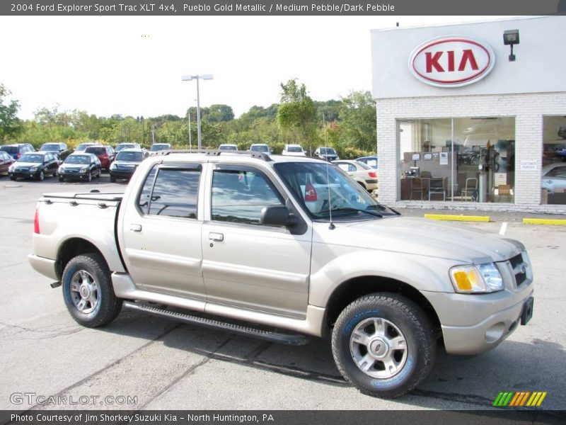 Pueblo Gold Metallic / Medium Pebble/Dark Pebble 2004 Ford Explorer Sport Trac XLT 4x4