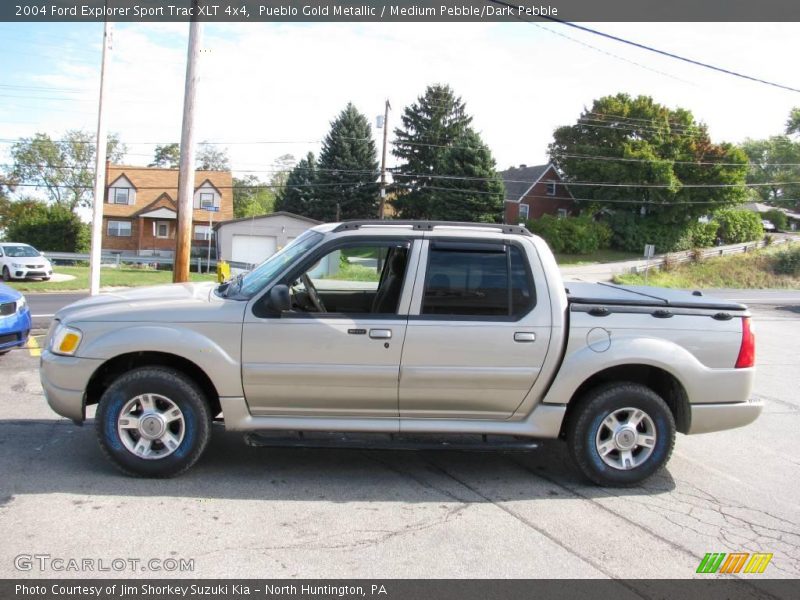 Pueblo Gold Metallic / Medium Pebble/Dark Pebble 2004 Ford Explorer Sport Trac XLT 4x4