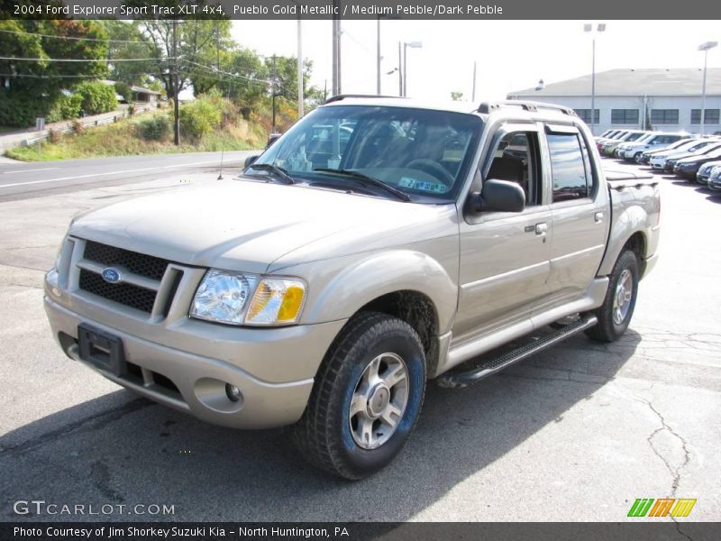 Pueblo Gold Metallic / Medium Pebble/Dark Pebble 2004 Ford Explorer Sport Trac XLT 4x4