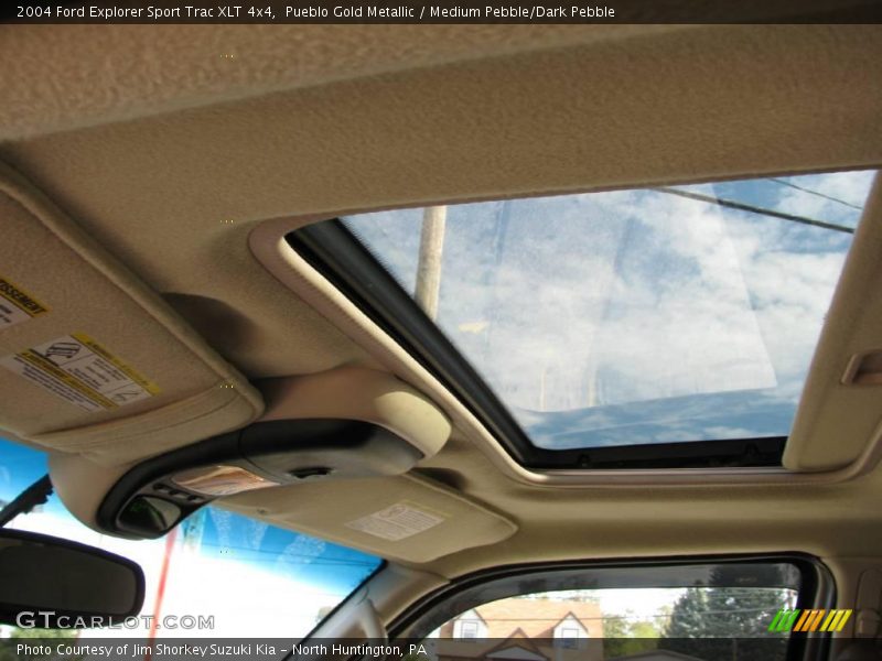 Pueblo Gold Metallic / Medium Pebble/Dark Pebble 2004 Ford Explorer Sport Trac XLT 4x4