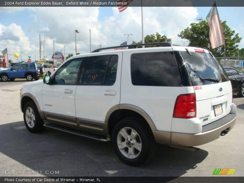 Oxford White / Medium Parchment 2004 Ford Explorer Eddie Bauer