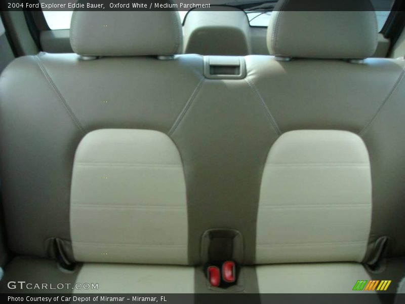 Oxford White / Medium Parchment 2004 Ford Explorer Eddie Bauer