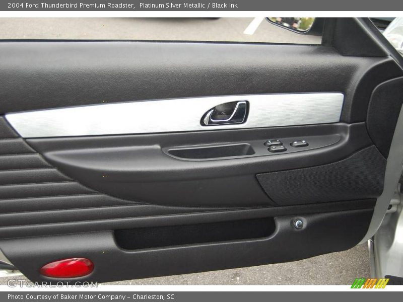 Platinum Silver Metallic / Black Ink 2004 Ford Thunderbird Premium Roadster