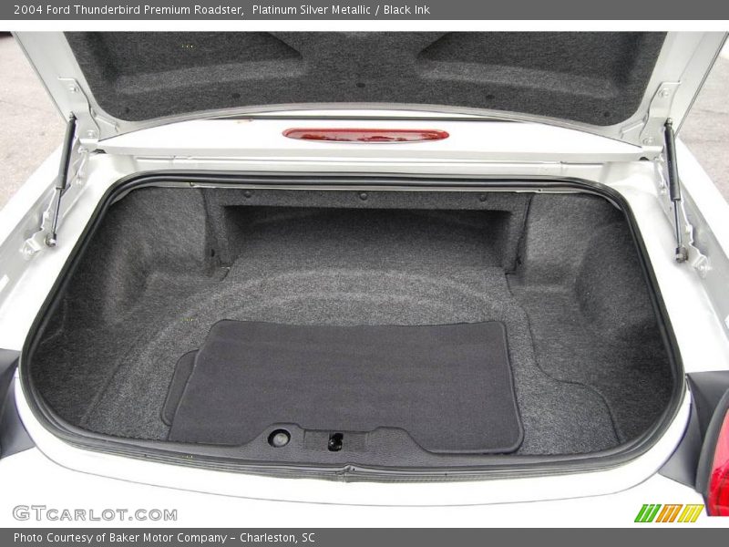 Platinum Silver Metallic / Black Ink 2004 Ford Thunderbird Premium Roadster