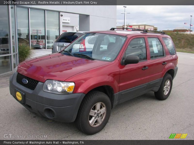 Redfire Metallic / Medium/Dark Flint Grey 2005 Ford Escape XLS