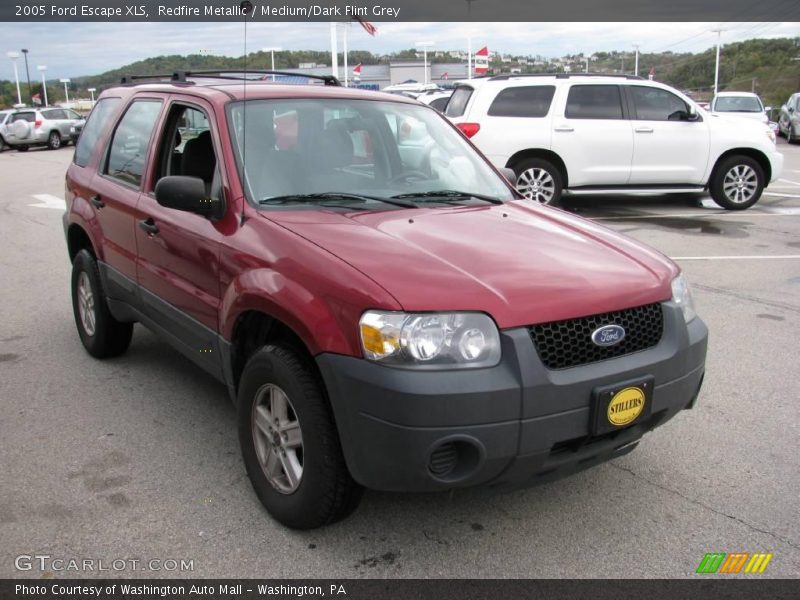 Redfire Metallic / Medium/Dark Flint Grey 2005 Ford Escape XLS