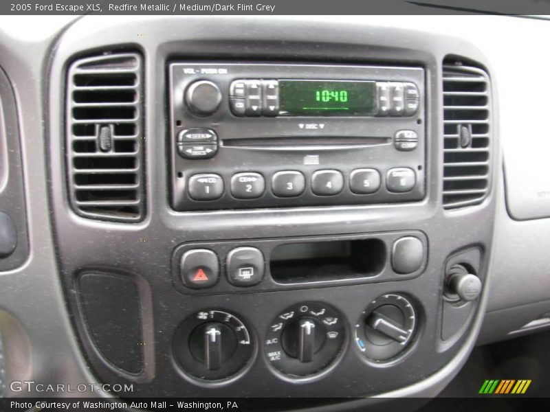 Redfire Metallic / Medium/Dark Flint Grey 2005 Ford Escape XLS