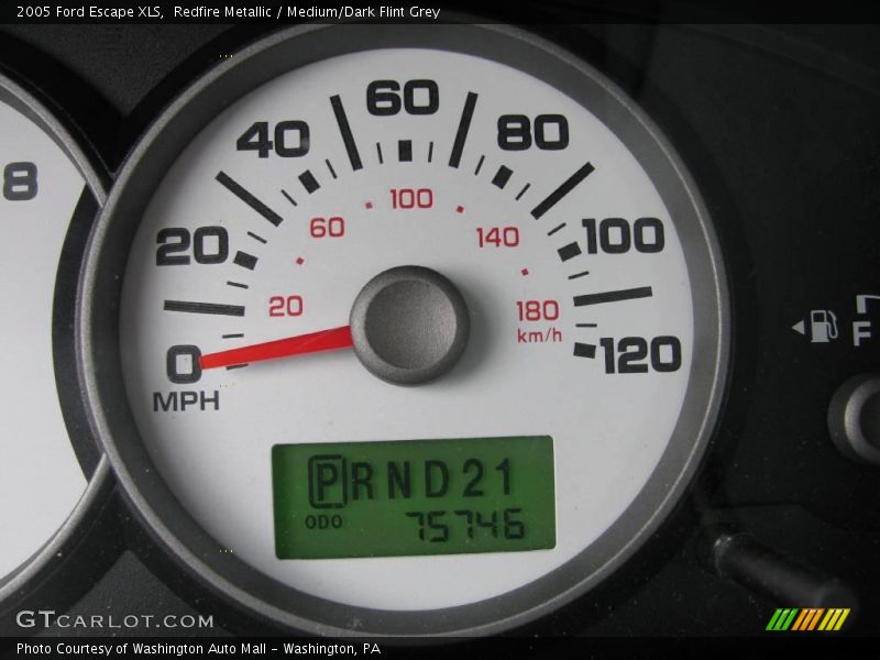Redfire Metallic / Medium/Dark Flint Grey 2005 Ford Escape XLS
