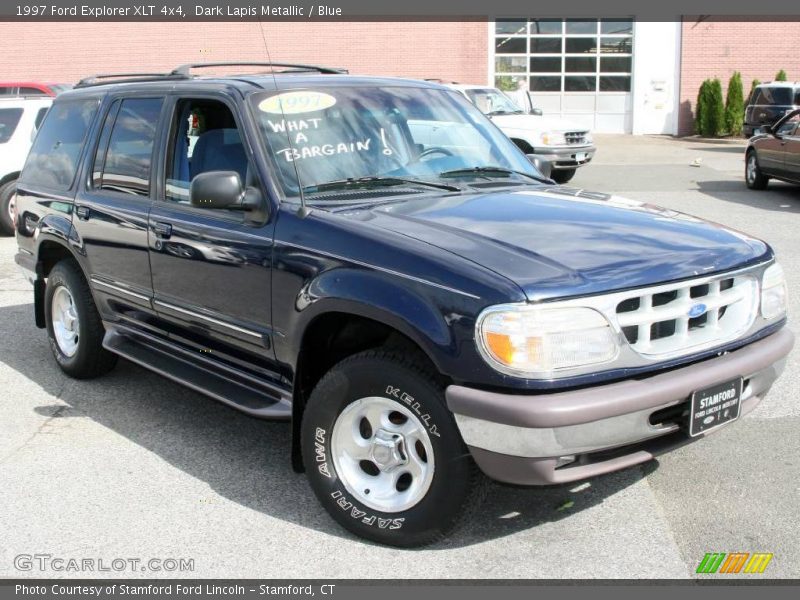 Dark Lapis Metallic / Blue 1997 Ford Explorer XLT 4x4