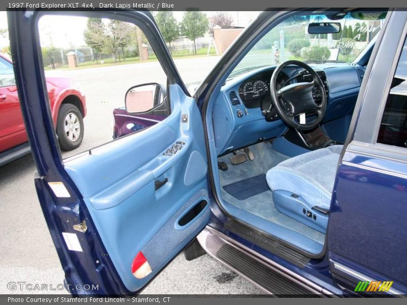 Dark Lapis Metallic / Blue 1997 Ford Explorer XLT 4x4