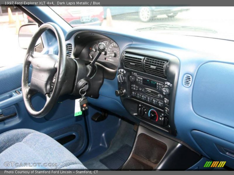 Dark Lapis Metallic / Blue 1997 Ford Explorer XLT 4x4