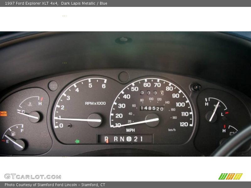 Dark Lapis Metallic / Blue 1997 Ford Explorer XLT 4x4