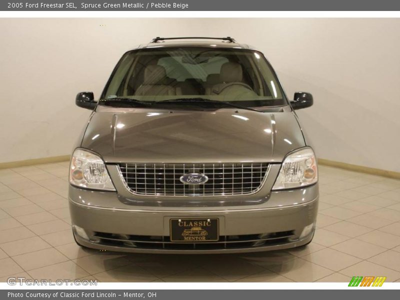 Spruce Green Metallic / Pebble Beige 2005 Ford Freestar SEL