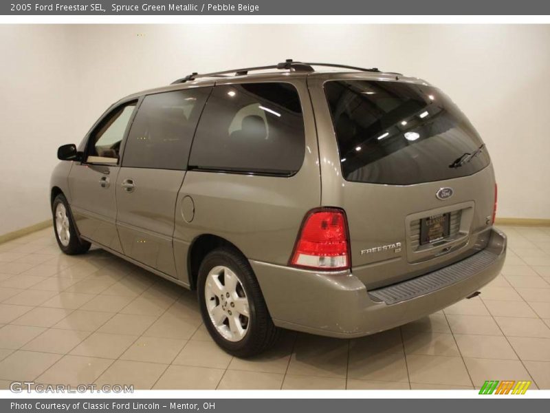 Spruce Green Metallic / Pebble Beige 2005 Ford Freestar SEL