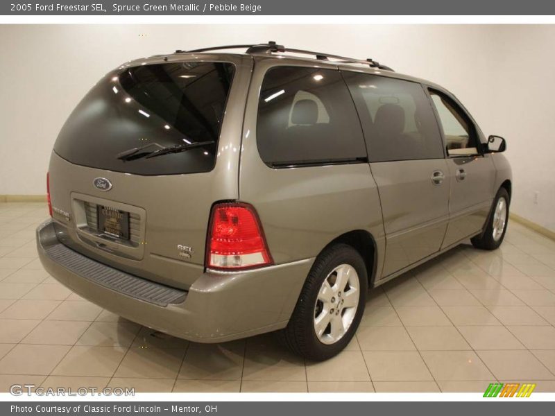 Spruce Green Metallic / Pebble Beige 2005 Ford Freestar SEL