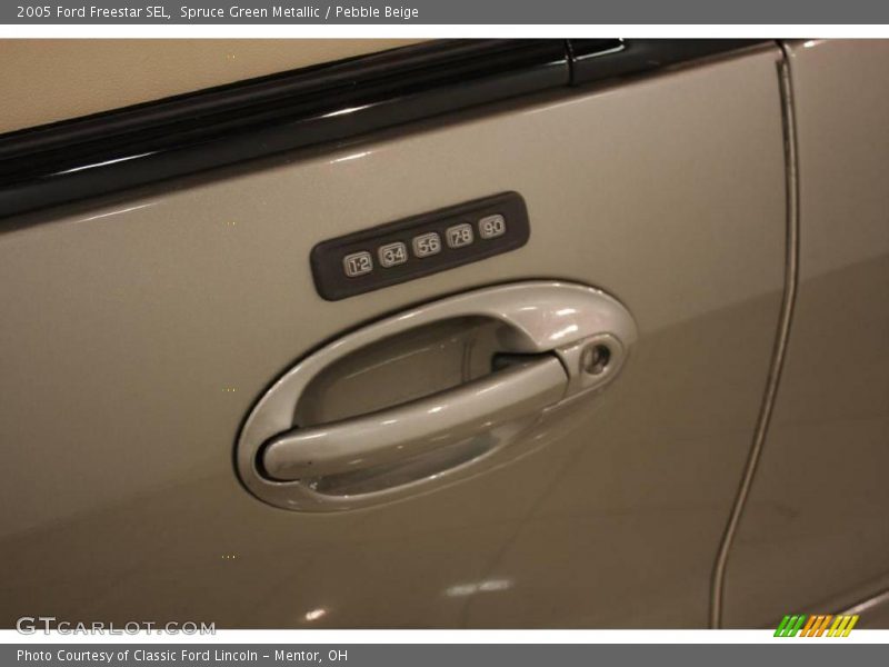 Spruce Green Metallic / Pebble Beige 2005 Ford Freestar SEL