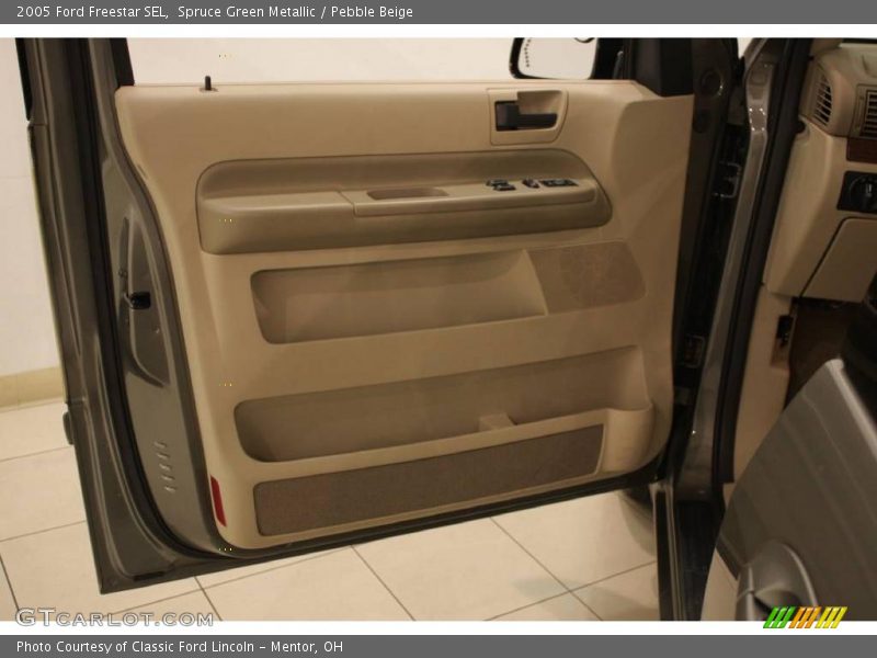 Spruce Green Metallic / Pebble Beige 2005 Ford Freestar SEL