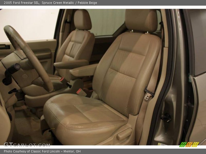 Spruce Green Metallic / Pebble Beige 2005 Ford Freestar SEL