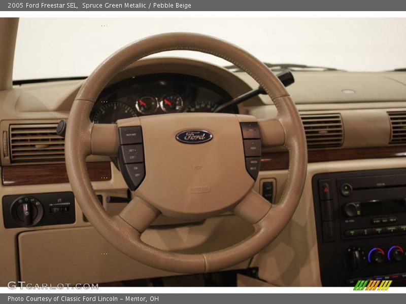 Spruce Green Metallic / Pebble Beige 2005 Ford Freestar SEL