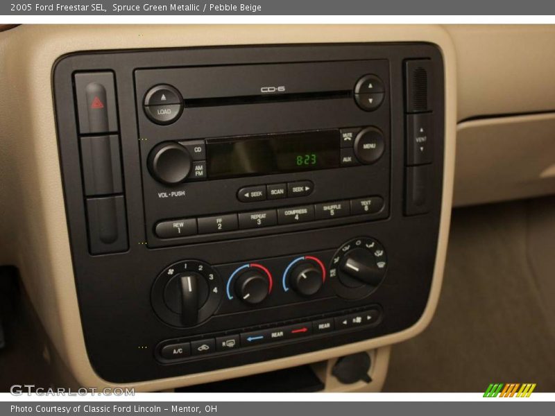 Spruce Green Metallic / Pebble Beige 2005 Ford Freestar SEL