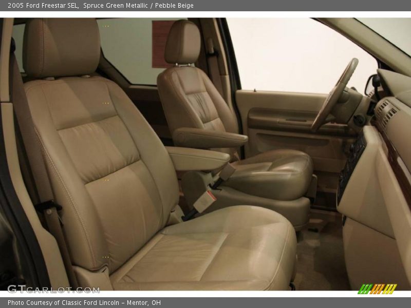 Spruce Green Metallic / Pebble Beige 2005 Ford Freestar SEL