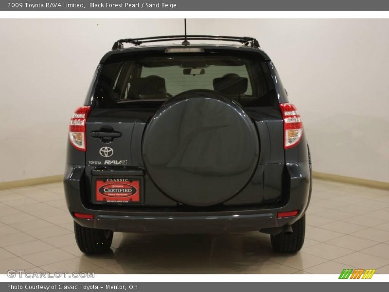 Black Forest Pearl / Sand Beige 2009 Toyota RAV4 Limited