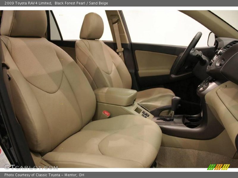 Black Forest Pearl / Sand Beige 2009 Toyota RAV4 Limited
