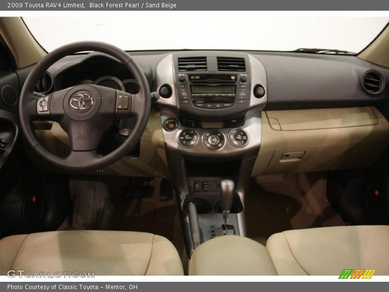 Black Forest Pearl / Sand Beige 2009 Toyota RAV4 Limited