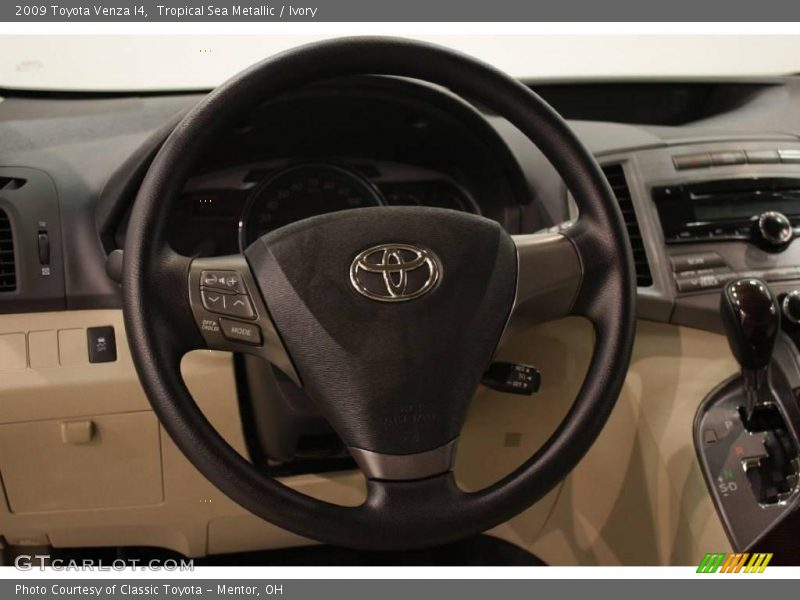 Tropical Sea Metallic / Ivory 2009 Toyota Venza I4