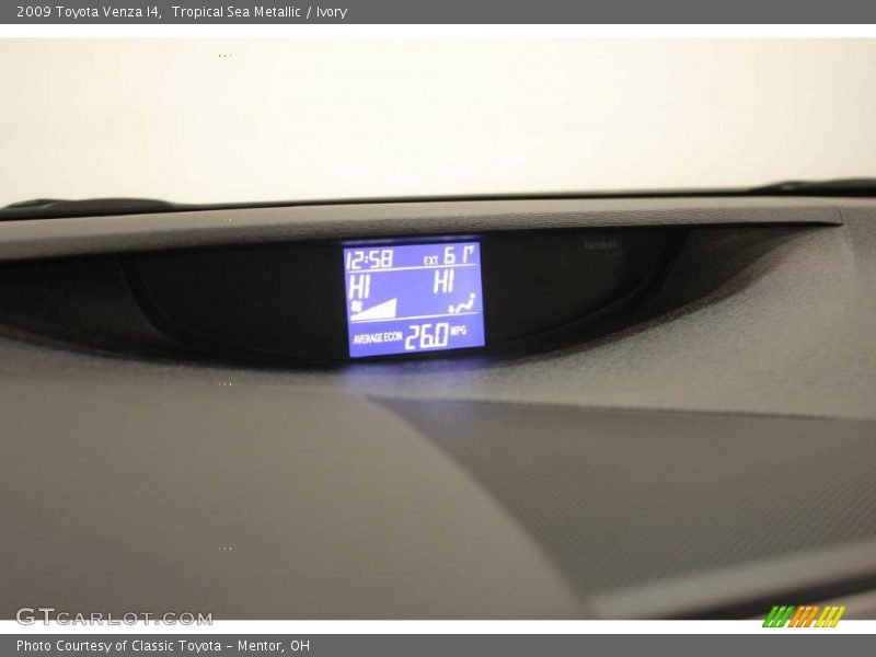 Tropical Sea Metallic / Ivory 2009 Toyota Venza I4