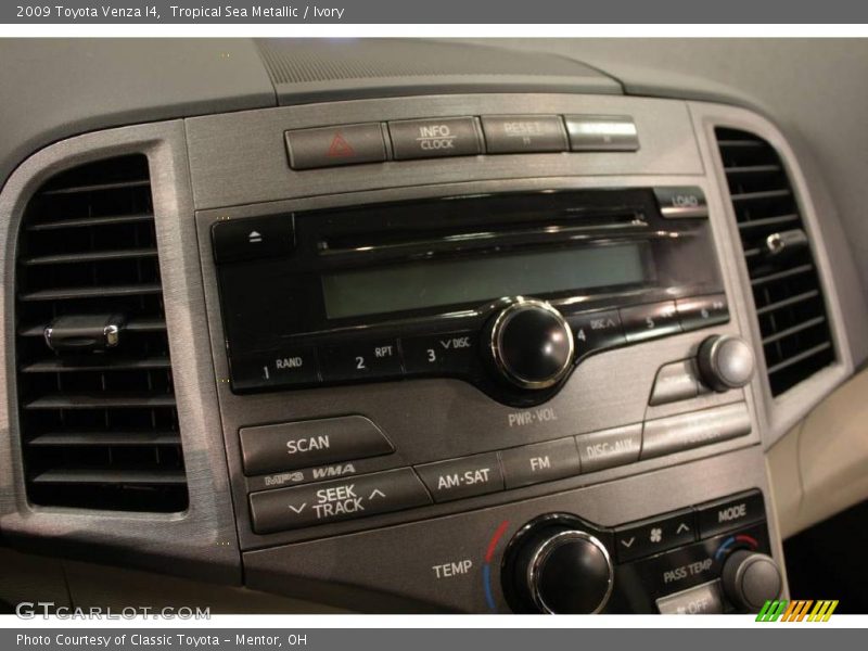 Tropical Sea Metallic / Ivory 2009 Toyota Venza I4