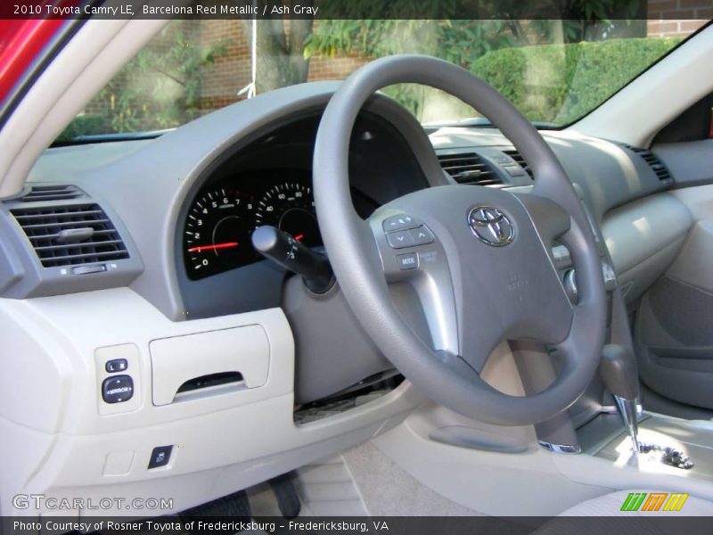 Barcelona Red Metallic / Ash Gray 2010 Toyota Camry LE