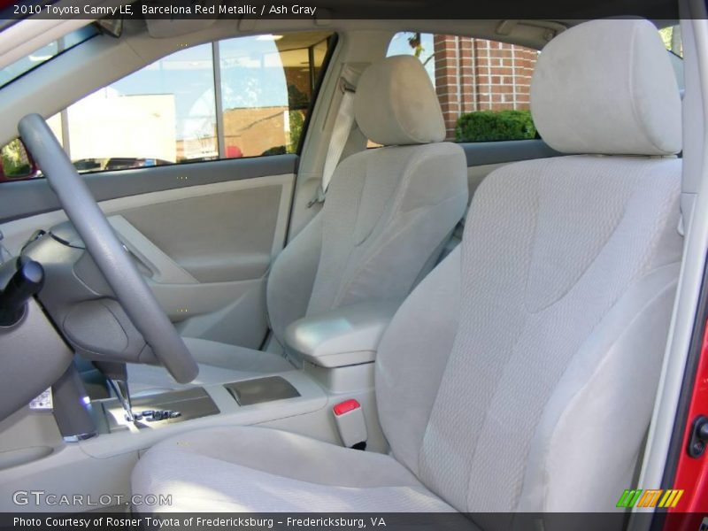 Barcelona Red Metallic / Ash Gray 2010 Toyota Camry LE