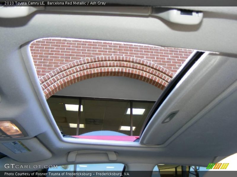 Barcelona Red Metallic / Ash Gray 2010 Toyota Camry LE