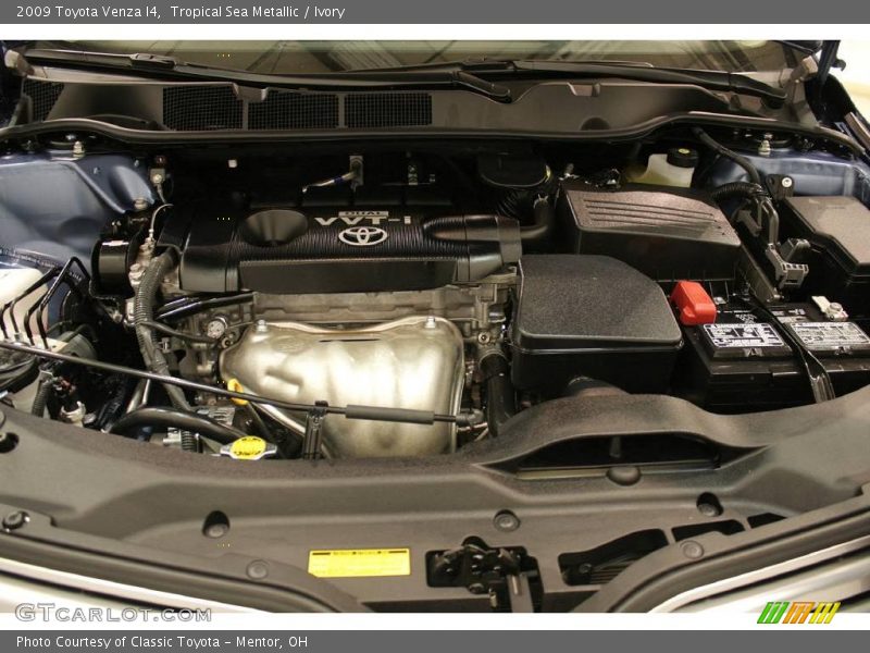Tropical Sea Metallic / Ivory 2009 Toyota Venza I4