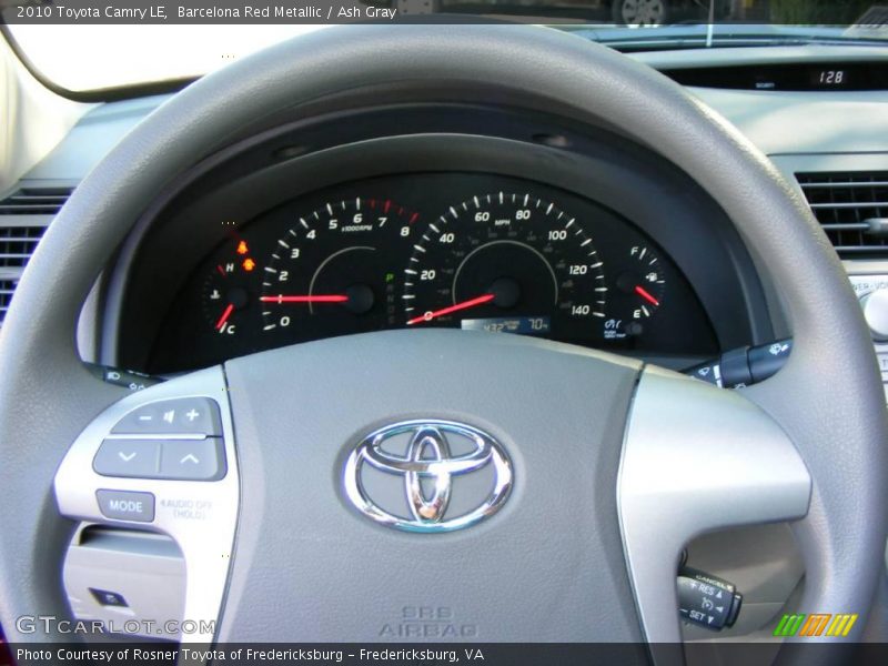 Barcelona Red Metallic / Ash Gray 2010 Toyota Camry LE