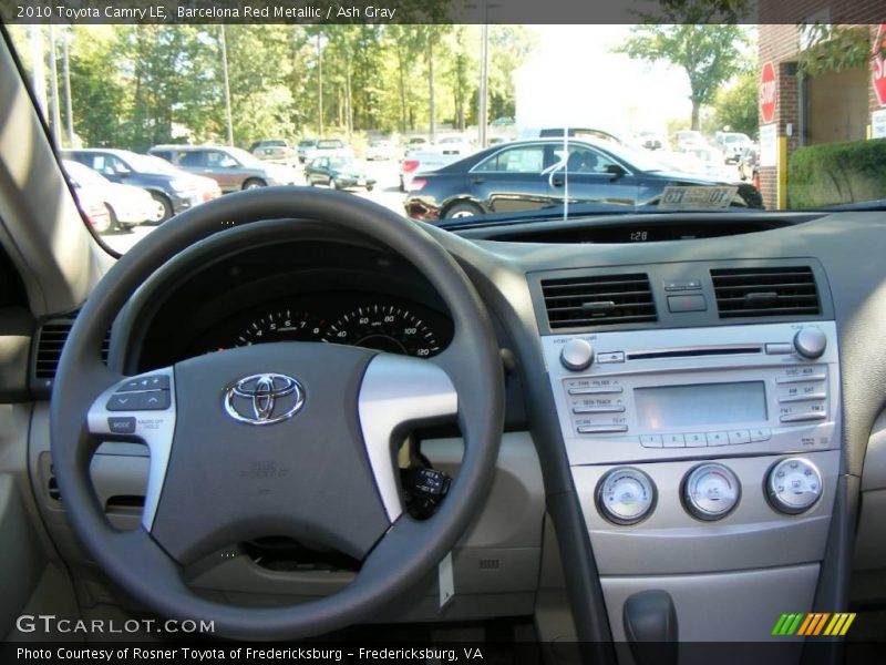 Barcelona Red Metallic / Ash Gray 2010 Toyota Camry LE