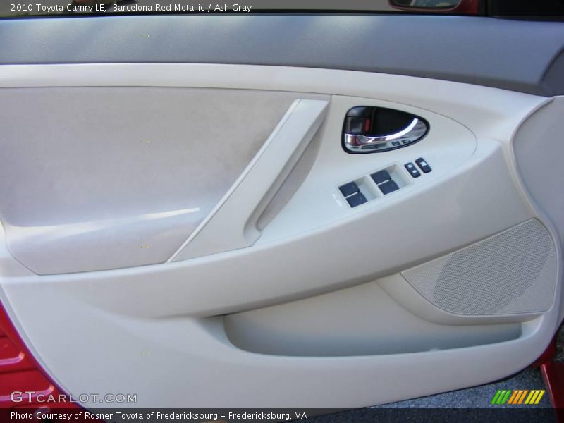 Barcelona Red Metallic / Ash Gray 2010 Toyota Camry LE