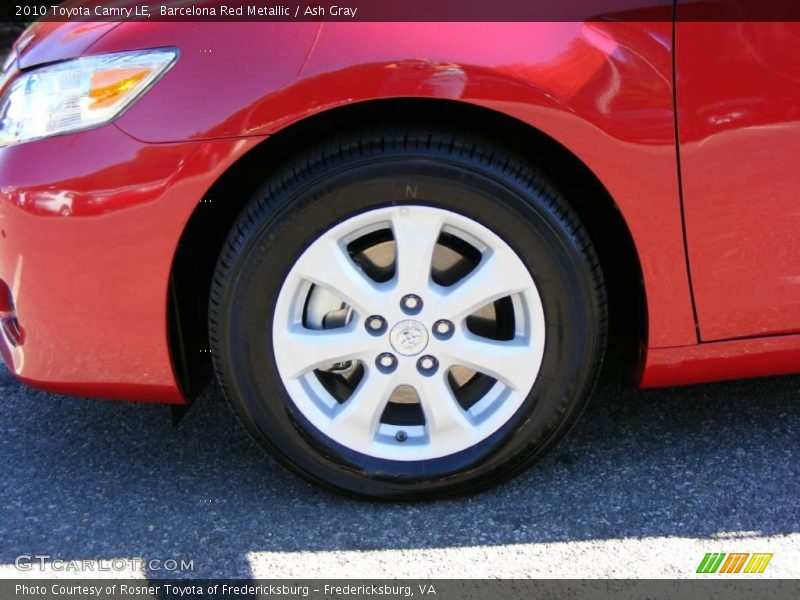 Barcelona Red Metallic / Ash Gray 2010 Toyota Camry LE