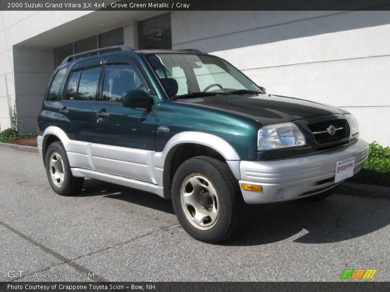 Grove Green Metallic / Gray 2000 Suzuki Grand Vitara JLX 4x4