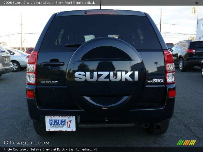 Black Pearl Metallic / Black 2008 Suzuki Grand Vitara XSport