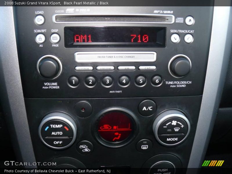 Black Pearl Metallic / Black 2008 Suzuki Grand Vitara XSport